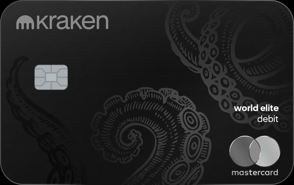 Black Kraken World Elite debit Mastercard