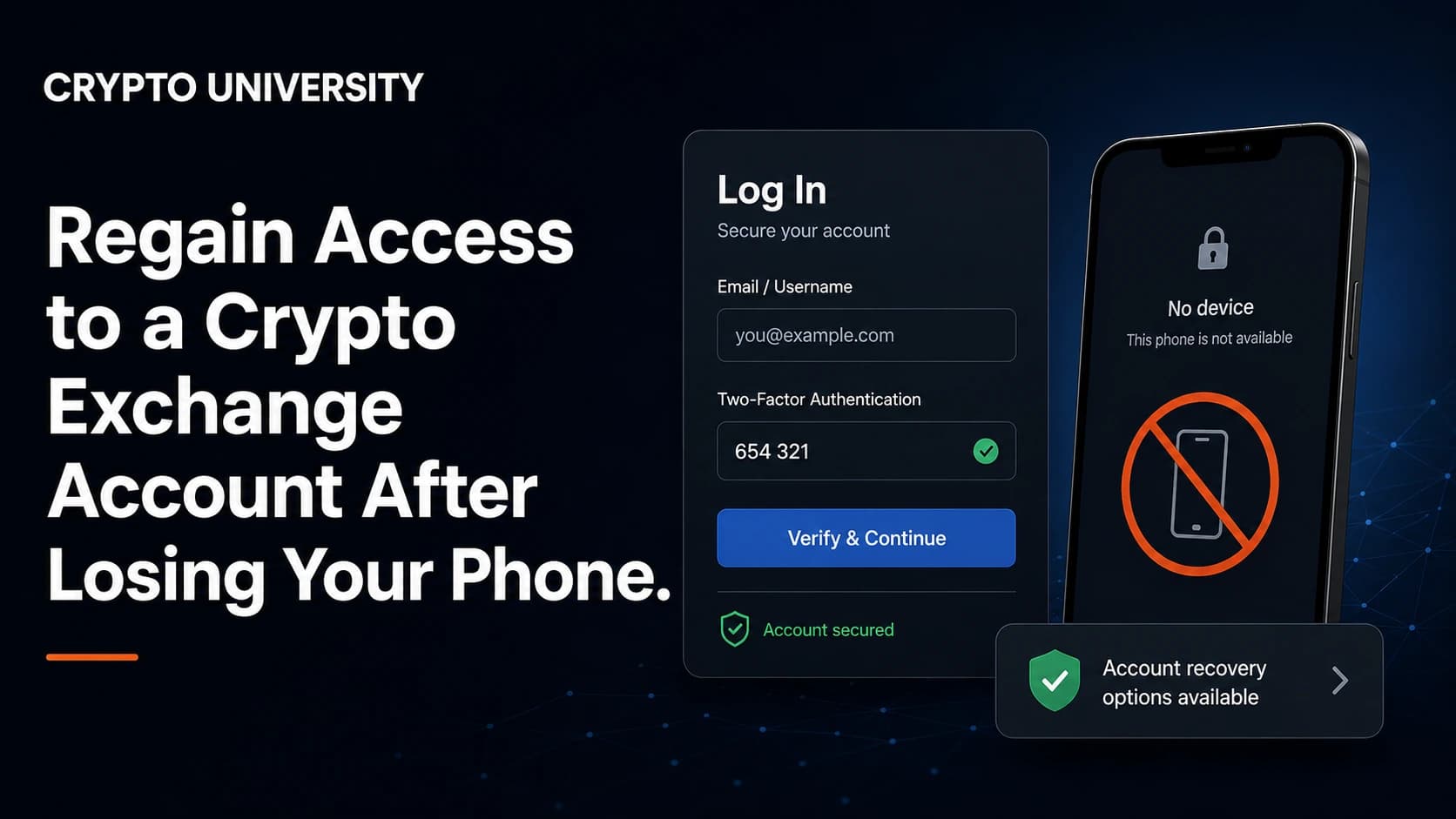 How to Regain Access to an Exchange Account After Losing Your Phone