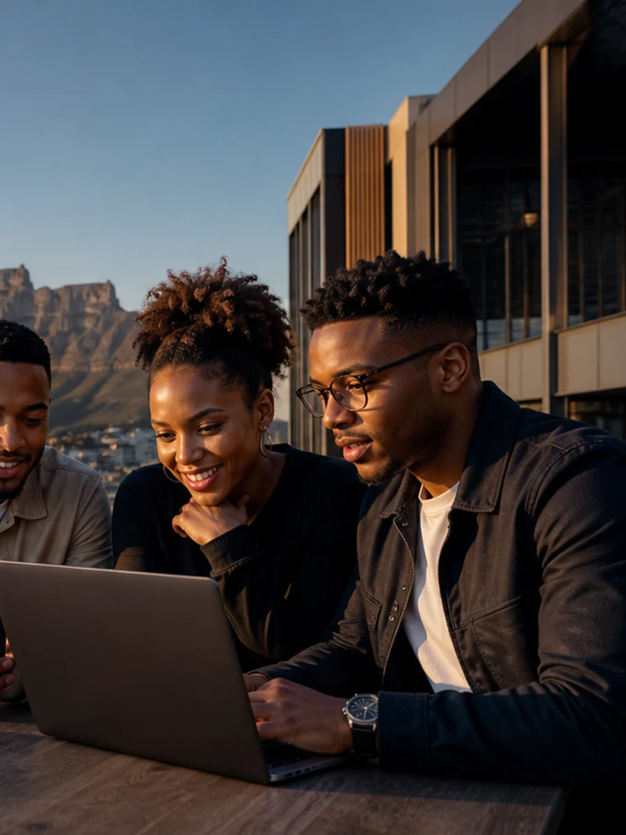 Crypto learners in Cape Town