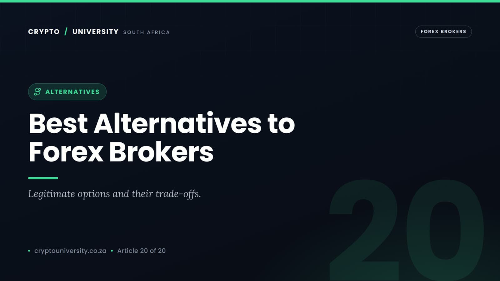 Best Alternatives to Forex Brokers for South African Traders