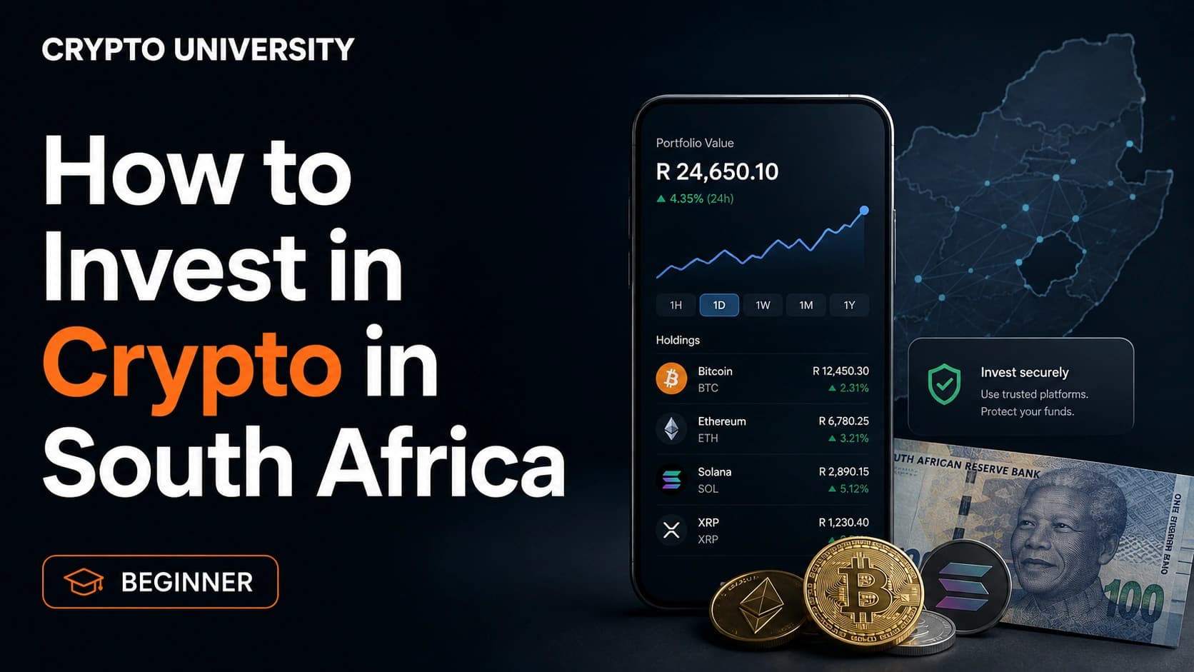 How to Invest in Crypto in South Africa Without Getting Wrecked