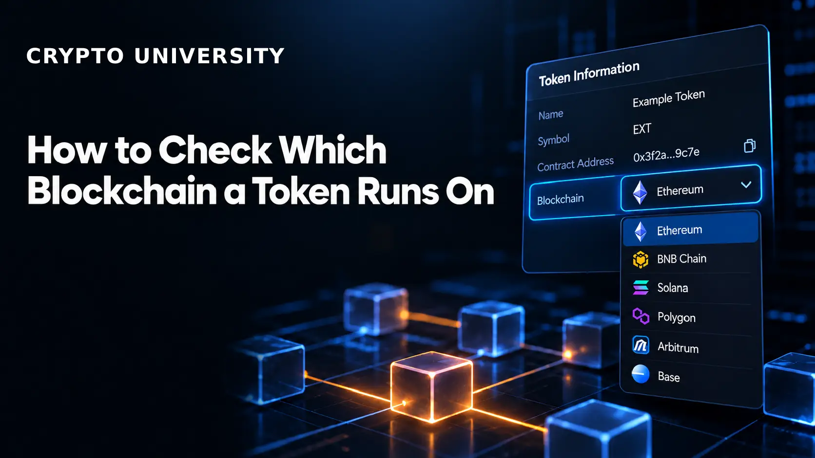 How to Check Which Blockchain a Token Runs On