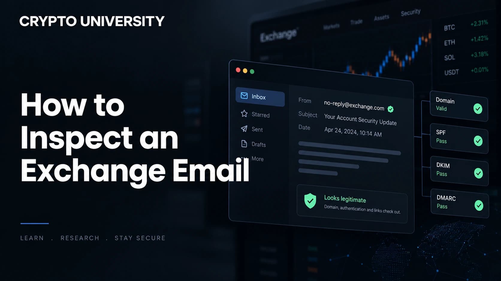 How to Inspect an Email Claiming to Be From an Exchange