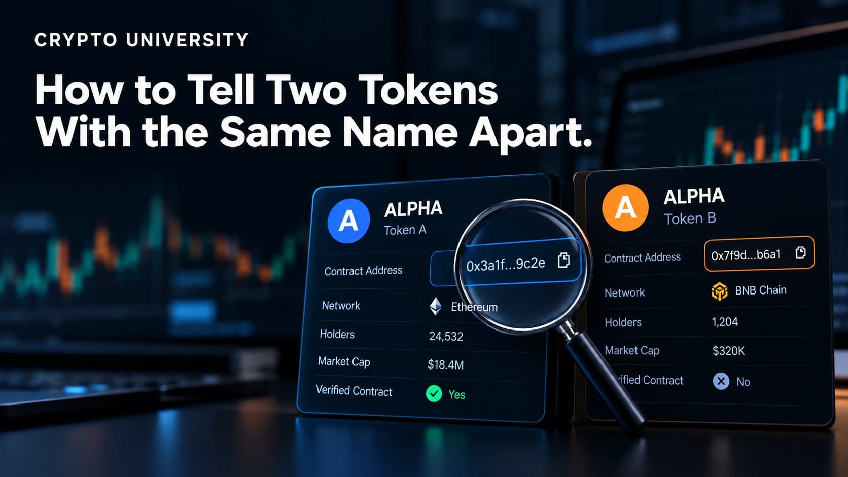 How to Tell Two Tokens With the Same Name Apart
