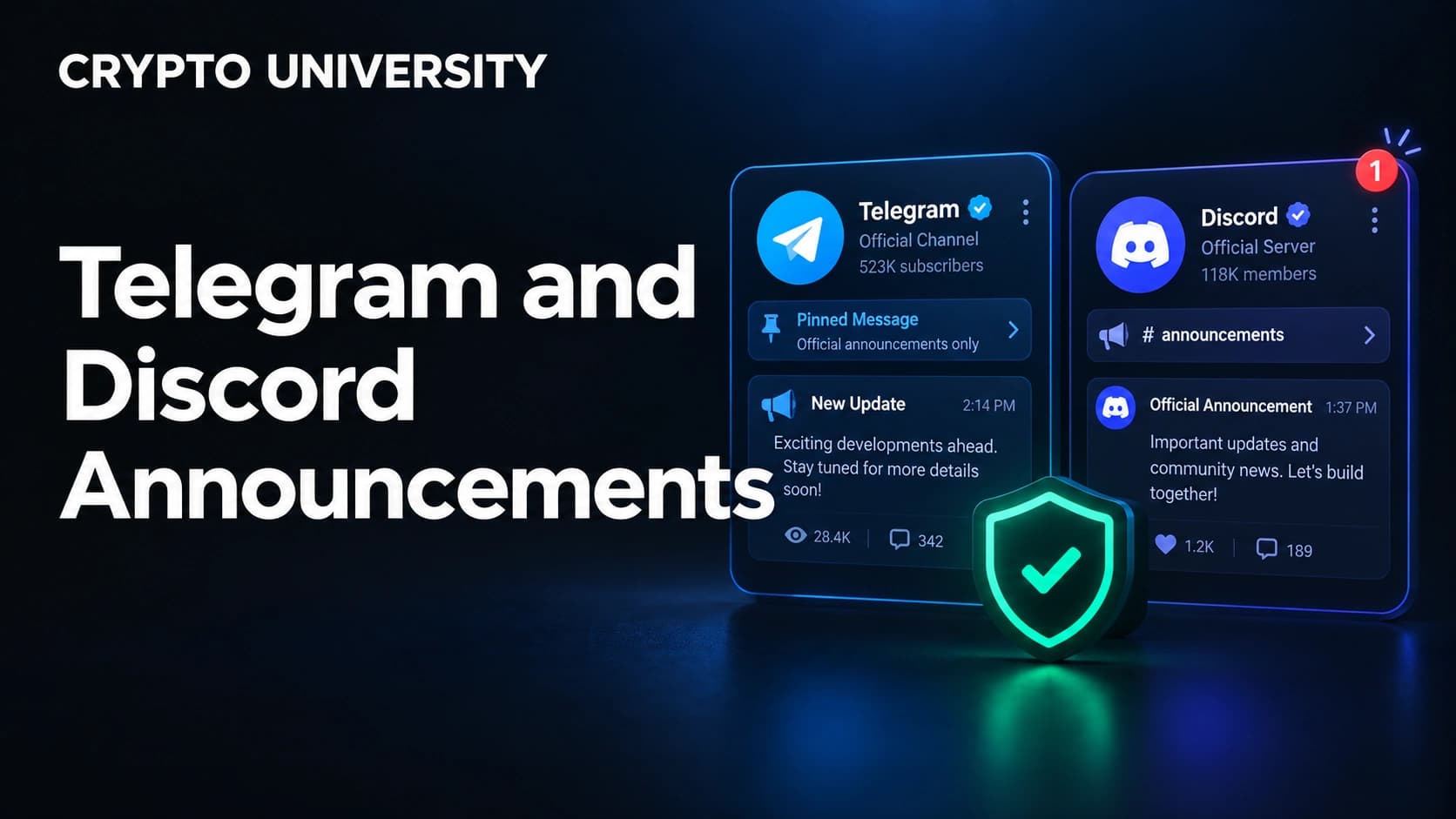 How to Verify Telegram and Discord Announcements Before Clicking