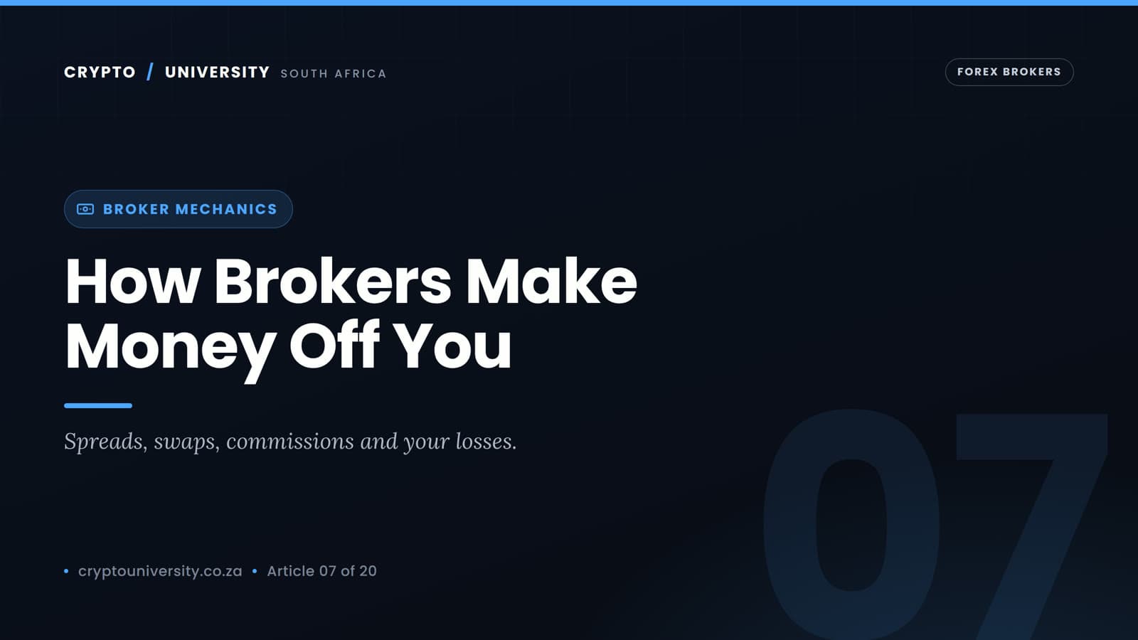 How Do Forex Brokers Make Money When You Trade?