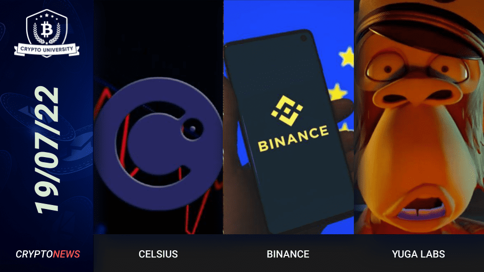 <strong>Celsius Restructuring Plans, Binance Fined $3.3M, Yuga Labs’ Otherside Demo</strong>