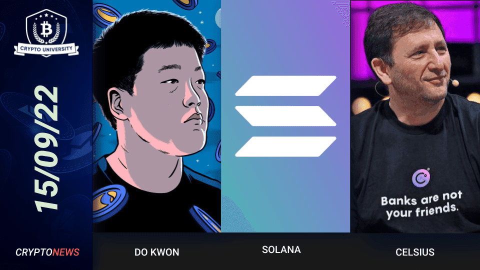 <strong>Warrant of Arrest Issued For Do Kwon, Trust Wallet Supports Solana, Celsius Revival Plan</strong>