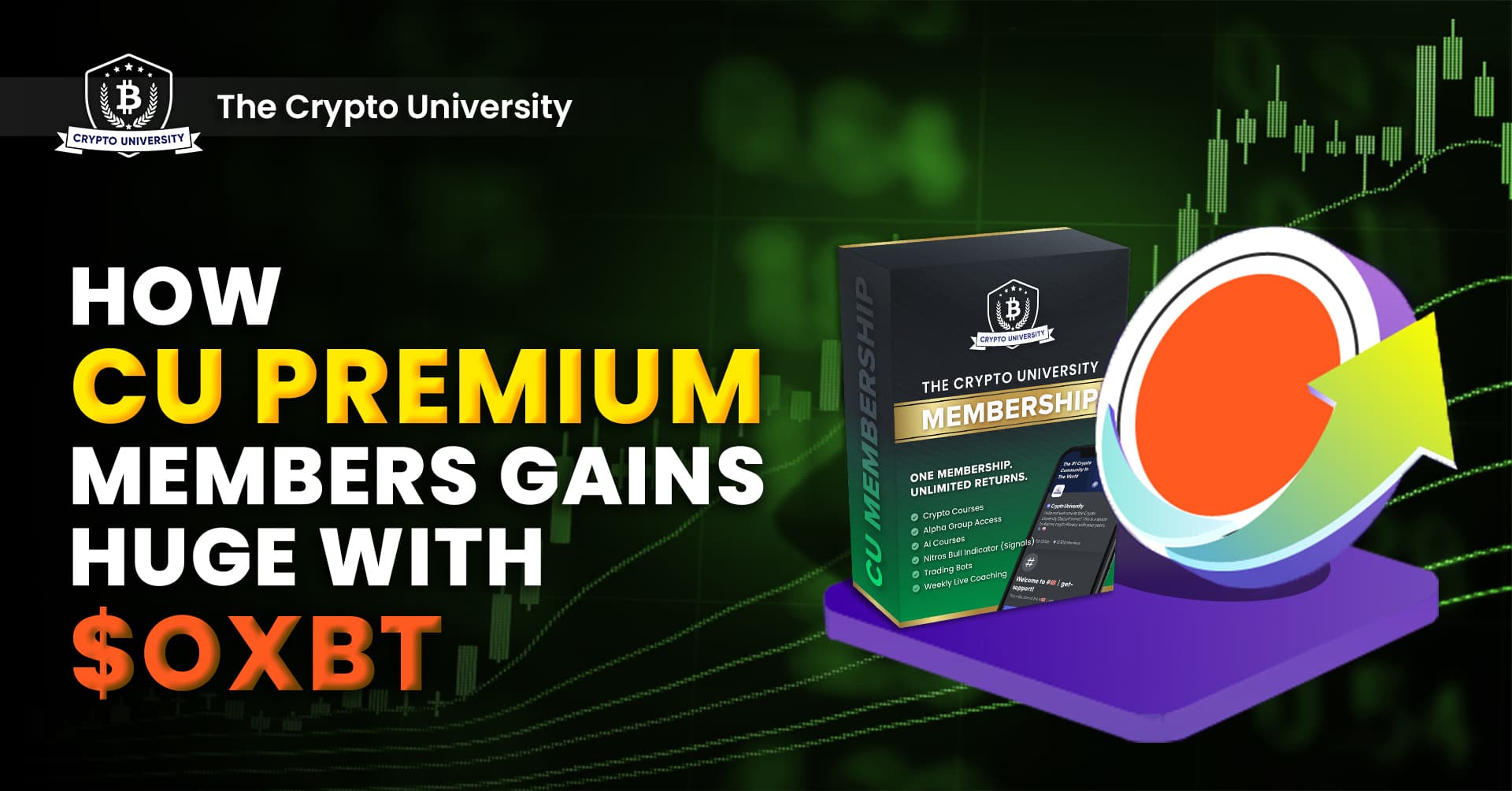 How $OXBT Brought Crypto U Premium Members Several Dollars