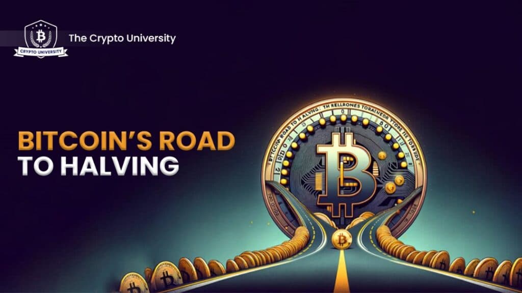 BITCOIN'S ROAD TO HALVING: A ROLLERCOASTER TO RIDE.