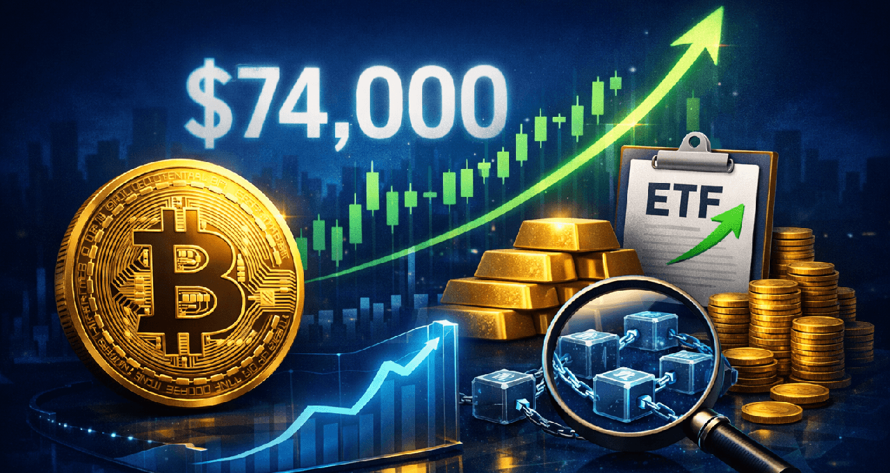 Bitcoin’s Surge Past $74,000: How Spot ETF Inflows and Institutional Buying Are Fueling the 2026 Rally