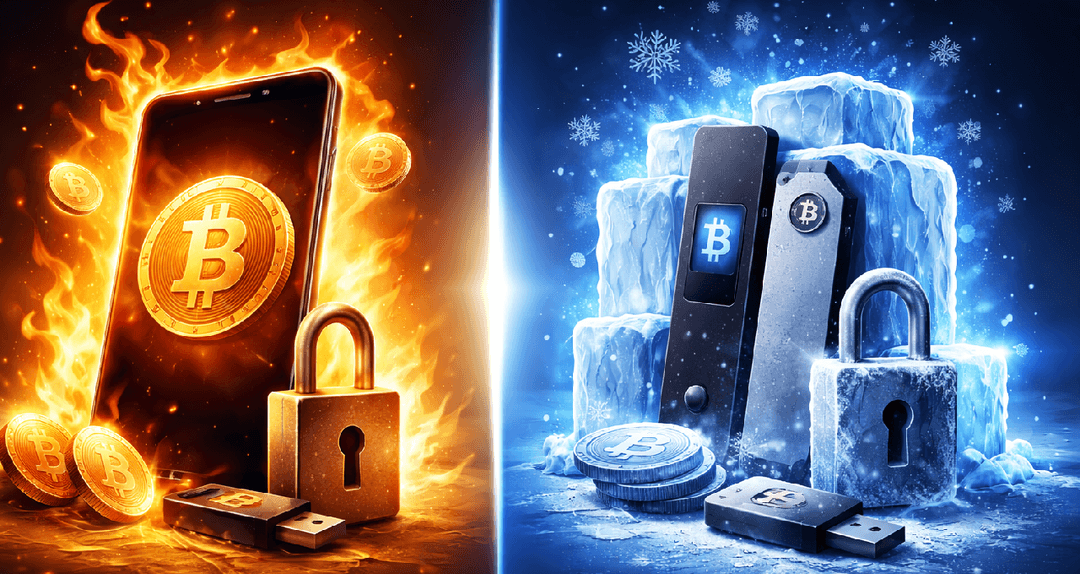 Crypto Wallets for Beginners: Hot vs Cold. What's the Real Difference?