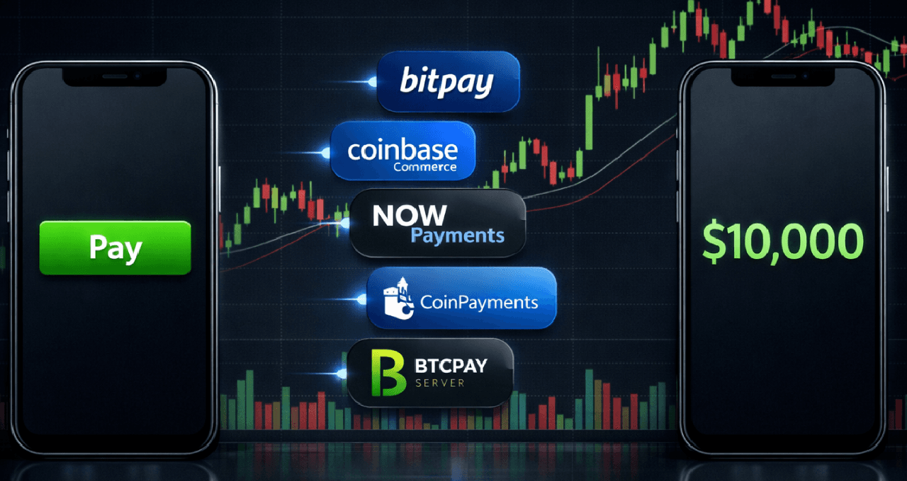 Top 5 Cryptocurrency Payment Gateways for Beginners