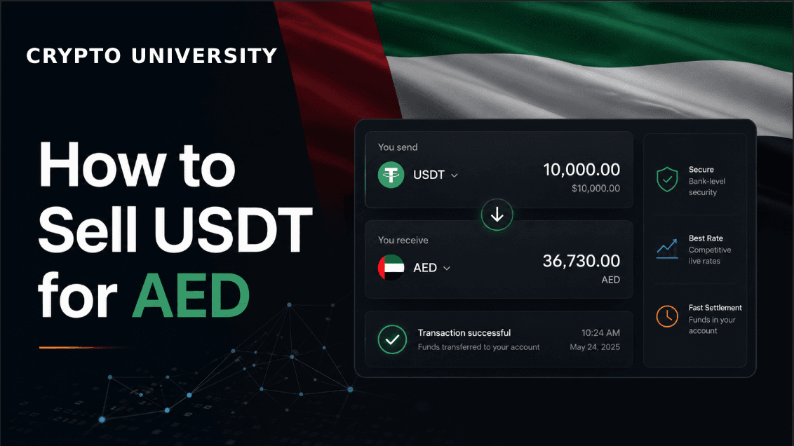 How to Sell USDT for AED in the UAE
