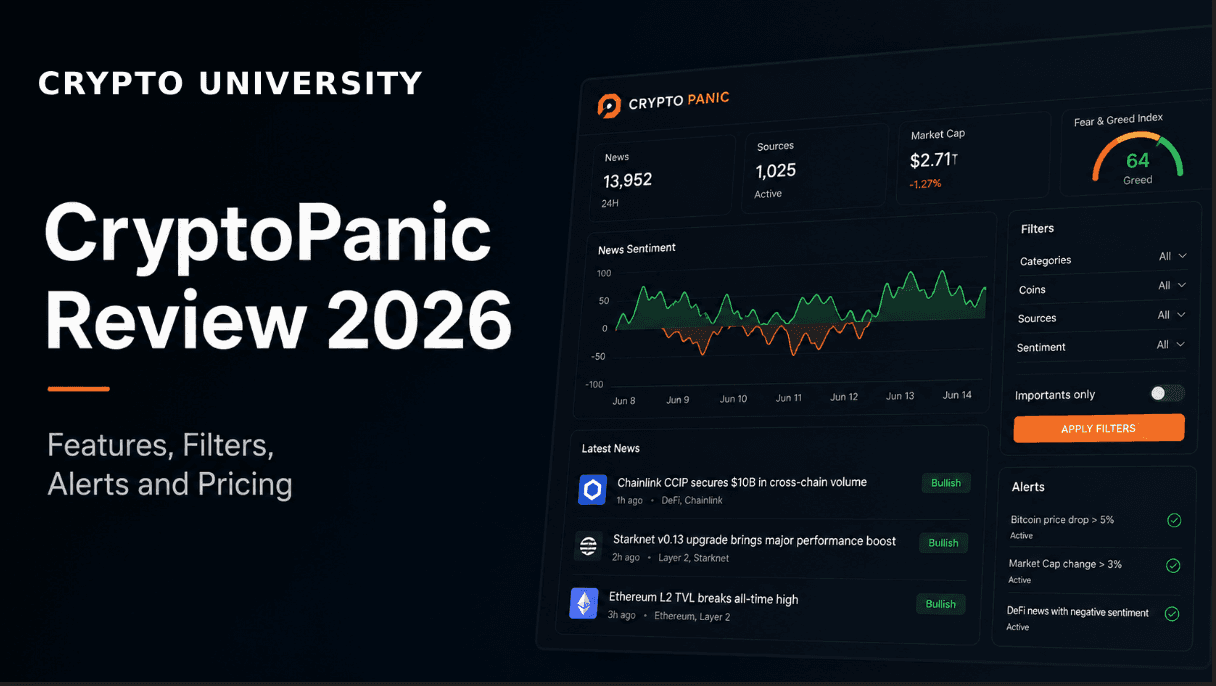 CryptoPanic Review 2026: Best Crypto News Aggregator? (Features, Filters, Alerts)