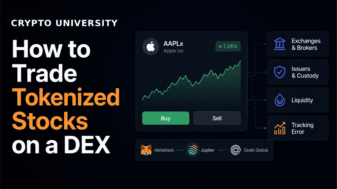 How to Trade Tokenized Stocks on a DEX