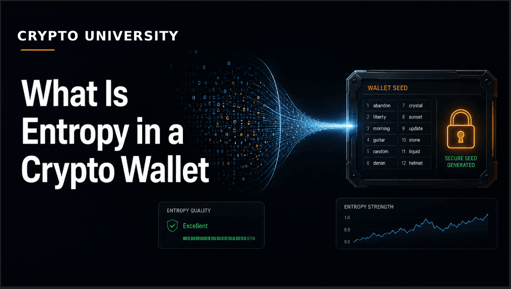 What Is Entropy in a Crypto Wallet? Why Seed Randomness Matters
