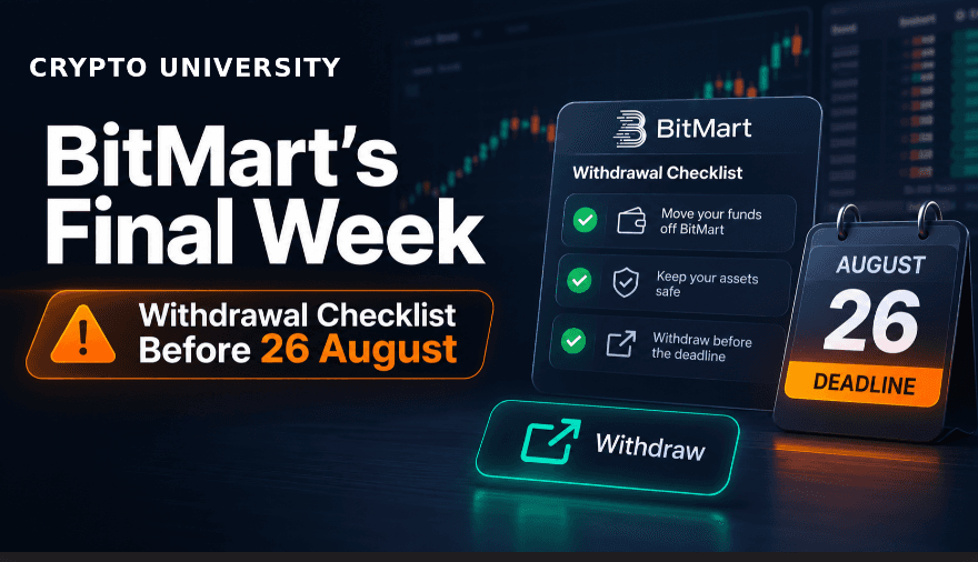BitMart Withdrawal Checklist: What To Do Before 26 August 2026