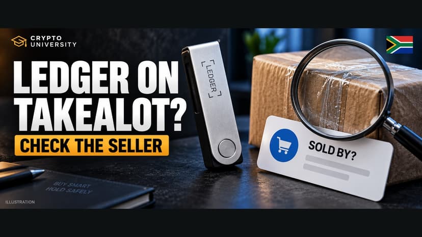 Is It Safe to Buy a Ledger Hardware Wallet on Takealot?