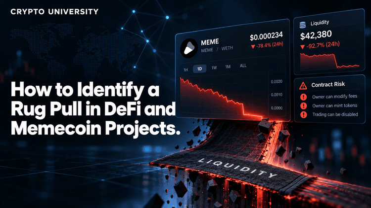 How to Identify a Rug Pull in DeFi and Memecoin Projects