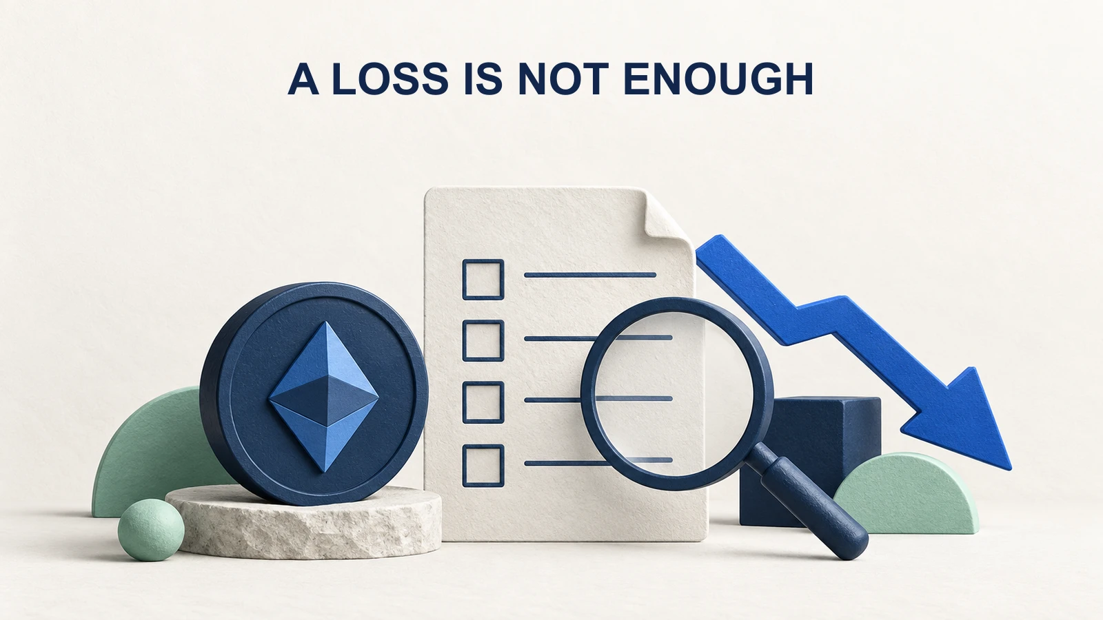 Documents needed to assess a crypto loss for tax purposes.