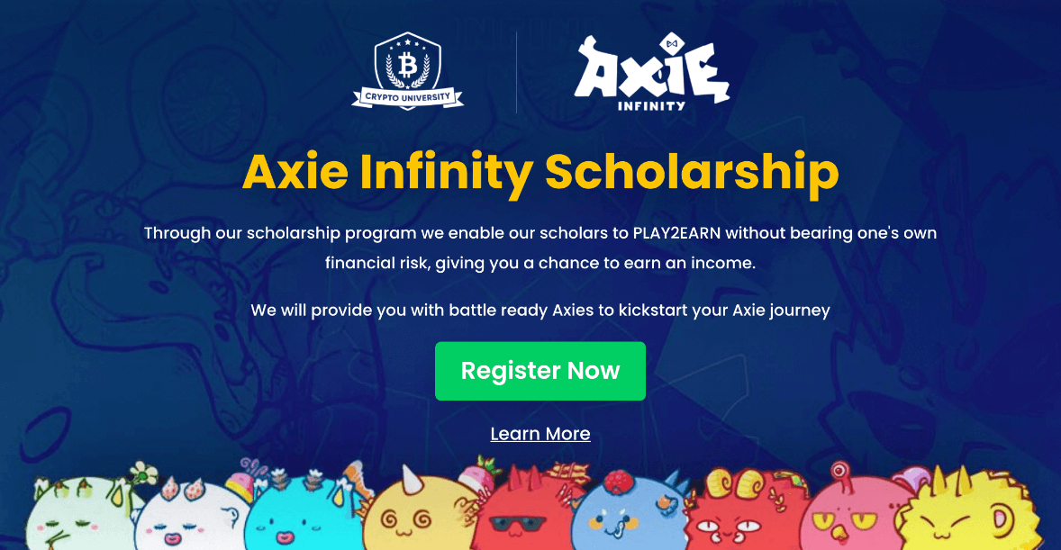 Axie Infinity Scholarship