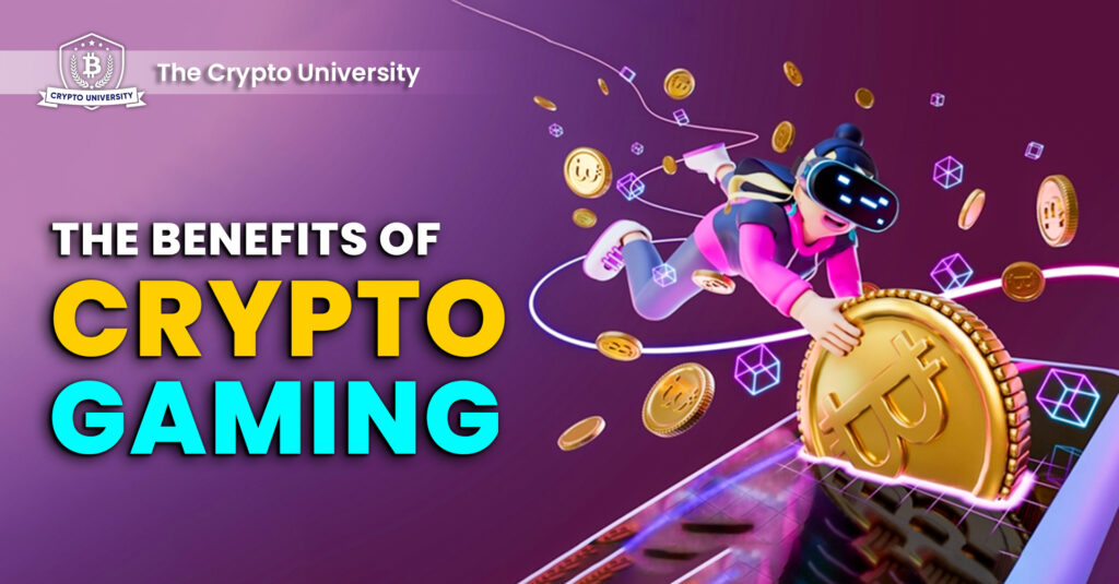 an image for a post on the benefits of crypto gaming